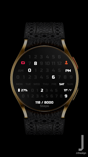 JJ-Digital034 Watch Face screenshot 16