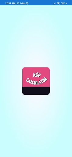 Android application Age Calculator : Date of Birth screenshort