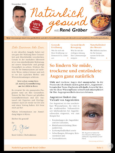 Natürlich gesund Screen 2