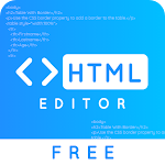 Cover Image of Tải xuống HTML Editor Free - HTML, CSS, JavaScript Editor 3.2 APK