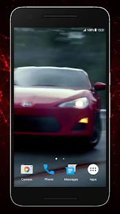 Super Racing Live Wallpaper Screenshot