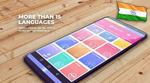 Android application Vid status Video For WhatsApp screenshort