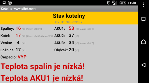 Kotelna pihrt.com Screen 2