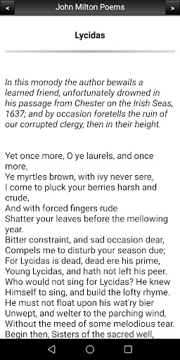 John Milton - Poems Screen 3