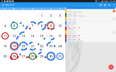 screenshot of CloudCal Calendar Agenda Plann