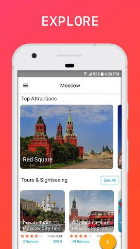Moscow Travel Guide Screen 3