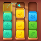 色木ブロック並べ替えゲーム: 暇つぶし脳トレパズルゲーム 1.01