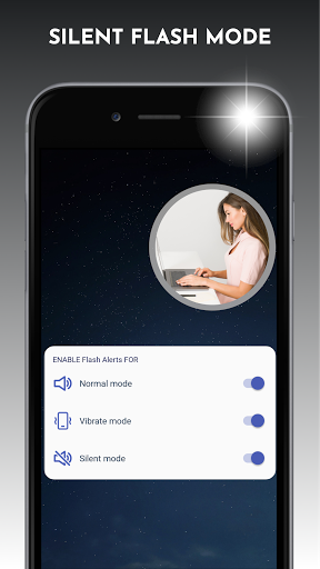 Flash Alerts on Call and SMS Screen 3