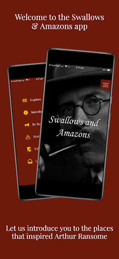 Android application Swallows and Amazons screenshort