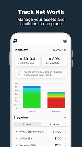 Amplifi: Net Worth Tracker Screenshot 3 - AppWisp.com