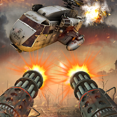 Desert Storm Heli Machine Gun Games icon