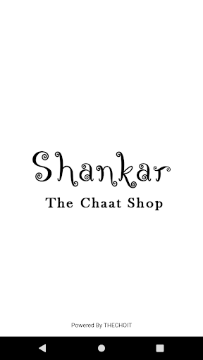 Android application Shankar (The Chaat Shop) screenshort