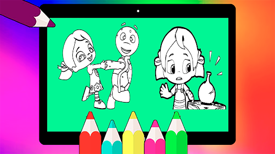 Niloya - Oyunu coloring book