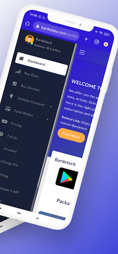 Android application Bardedata screenshort