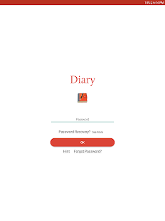 Diary Screenshot