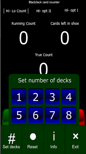 Blackjack card counter Screenshot 3 - AppWisp.com