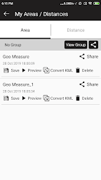 Geo Measure Area calculator