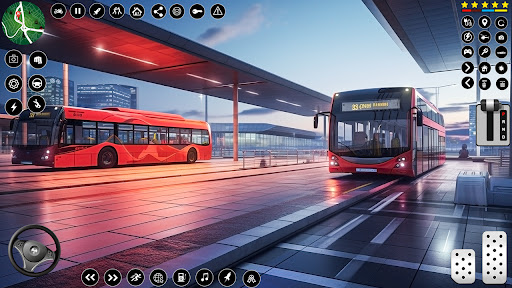 Driving Simulator Bus Games