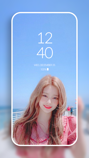 Android application KIM MINJU (IZ*ONE) Wallpaper screenshort
