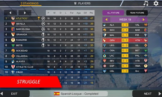 Mobile Soccer League Screenshot