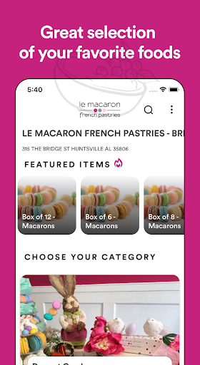 Le Macaron HSV AL Ordering Screen 2
