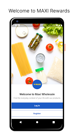 Android application MAXI Rewards screenshort