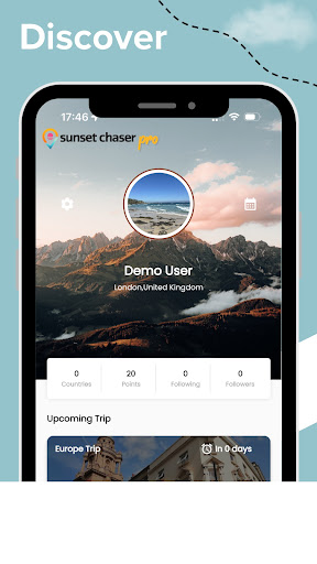 Sunset Chaser - Trip Planner Screen 3