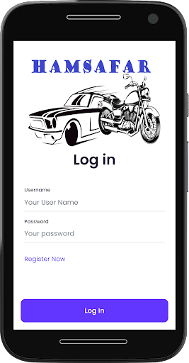 Hamsafar-Journey Sharing App Screen 3
