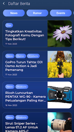 Halofoto App Screen 2
