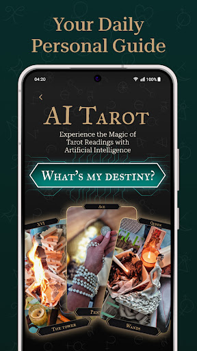 Android application AI Daily Tarot Reading screenshort