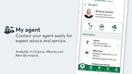 Desjardins Insurance Home-Auto Screen 3