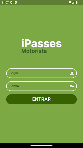 Android application iPasses Motorista screenshort