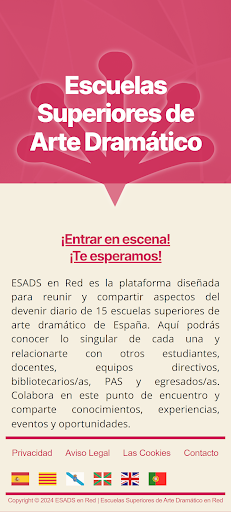 Android application ESADS en Red screenshort