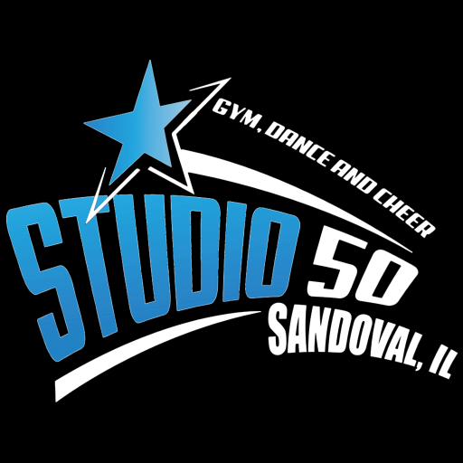 Studio 50 Gym, Dance and Cheer logo