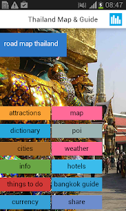Thailand Offline Map For PC installation