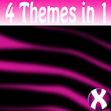 Pink Zebra Complete 4 Themes icon