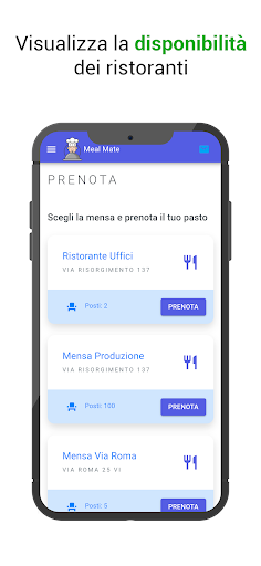 Android application MealMate screenshort