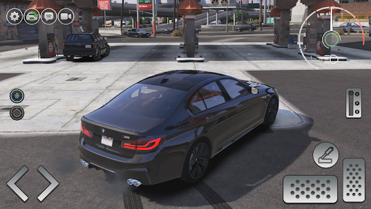 Realistic Simulator BMW M5 Car