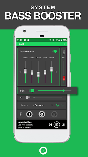 SpotiQ :Equalizer Bass Booster - Music & Audio - apps