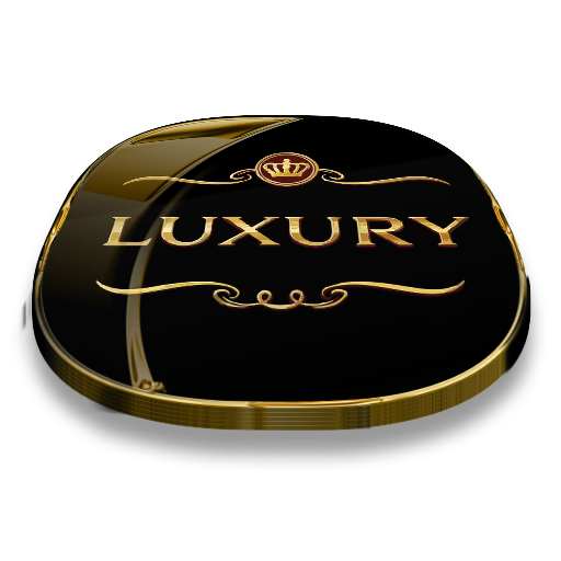 3D Gold theme icons custom uhd logo