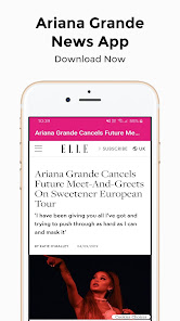 Captura 2 Ariana Grande News App android
