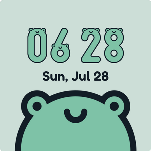 Frog Watch Face Laai af op Windows