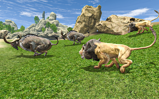 Lion family jungle Simulator Screen 3