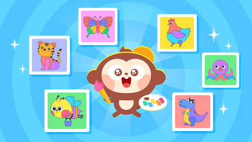 Screenshot of DuDu Color Painting Game