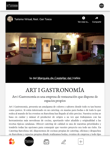 Art i Gastronomia Screen 3