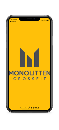 Android application Monolitten CrossFit screenshort