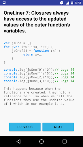 JSOne - Advanced Javascript Screen 3