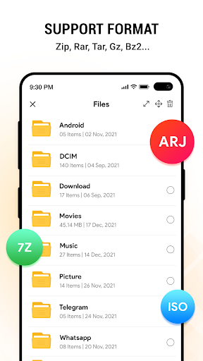 xArchiver - RAR ZIP Extractor