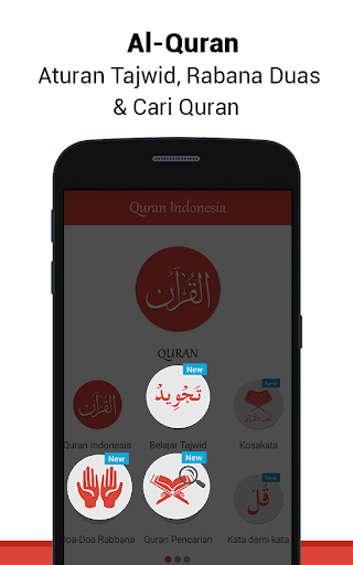 Android application Al Quran Bahasa Indonesia MP3 screenshort
