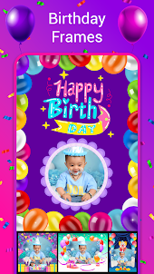 Birthday video maker with song